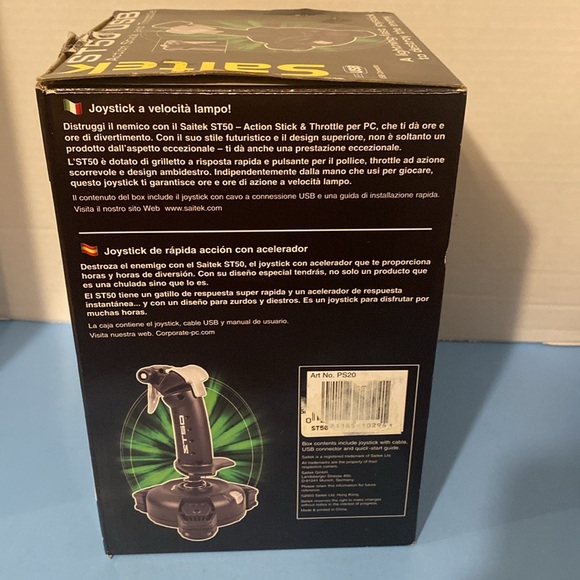 SAITEK ST50 USB Action Stick and Throttle - Picture 8 of 8